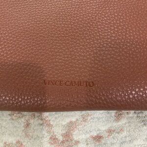 Vince Camuto Rich Brown Leather Accessory